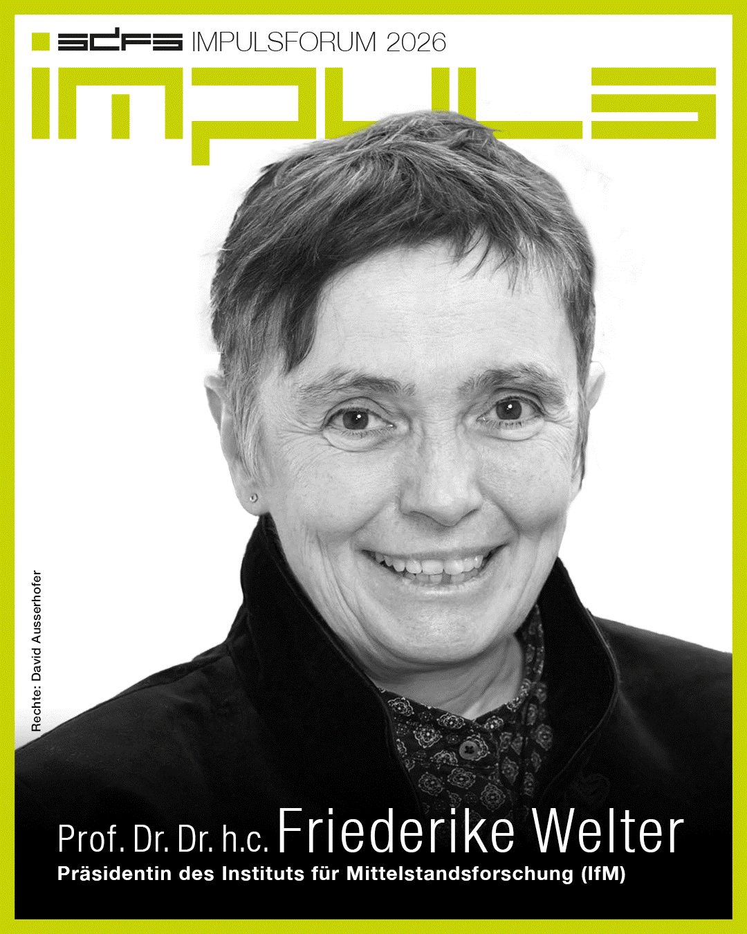 Speakerin SDFS Impulsforum